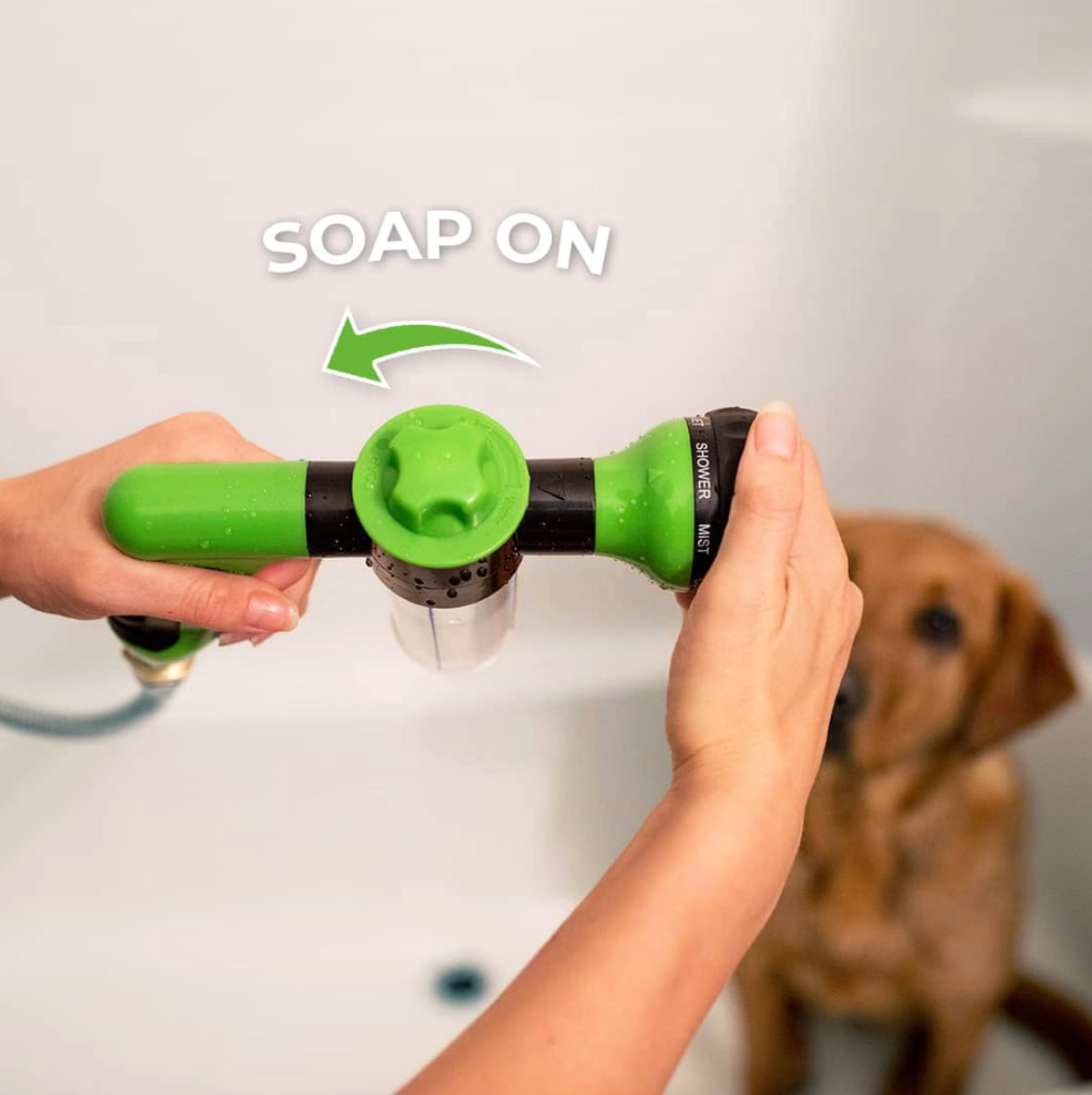 Hundewasch- und Shampoo-Sprüher