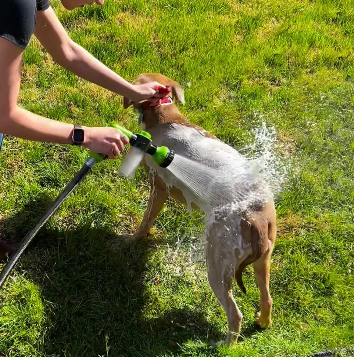 Hundewasch- und Shampoo-Sprüher