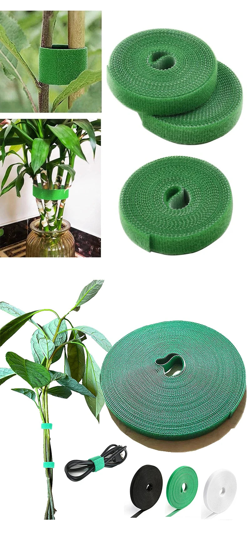 3 Rollen Nylon Schnur zum befestigen von Pflanzen