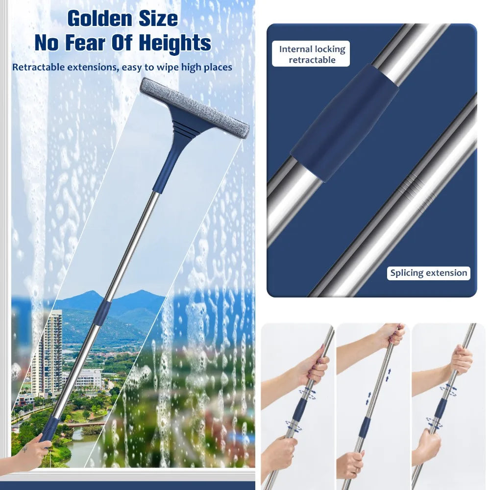 2 in 1 Fensterputzer