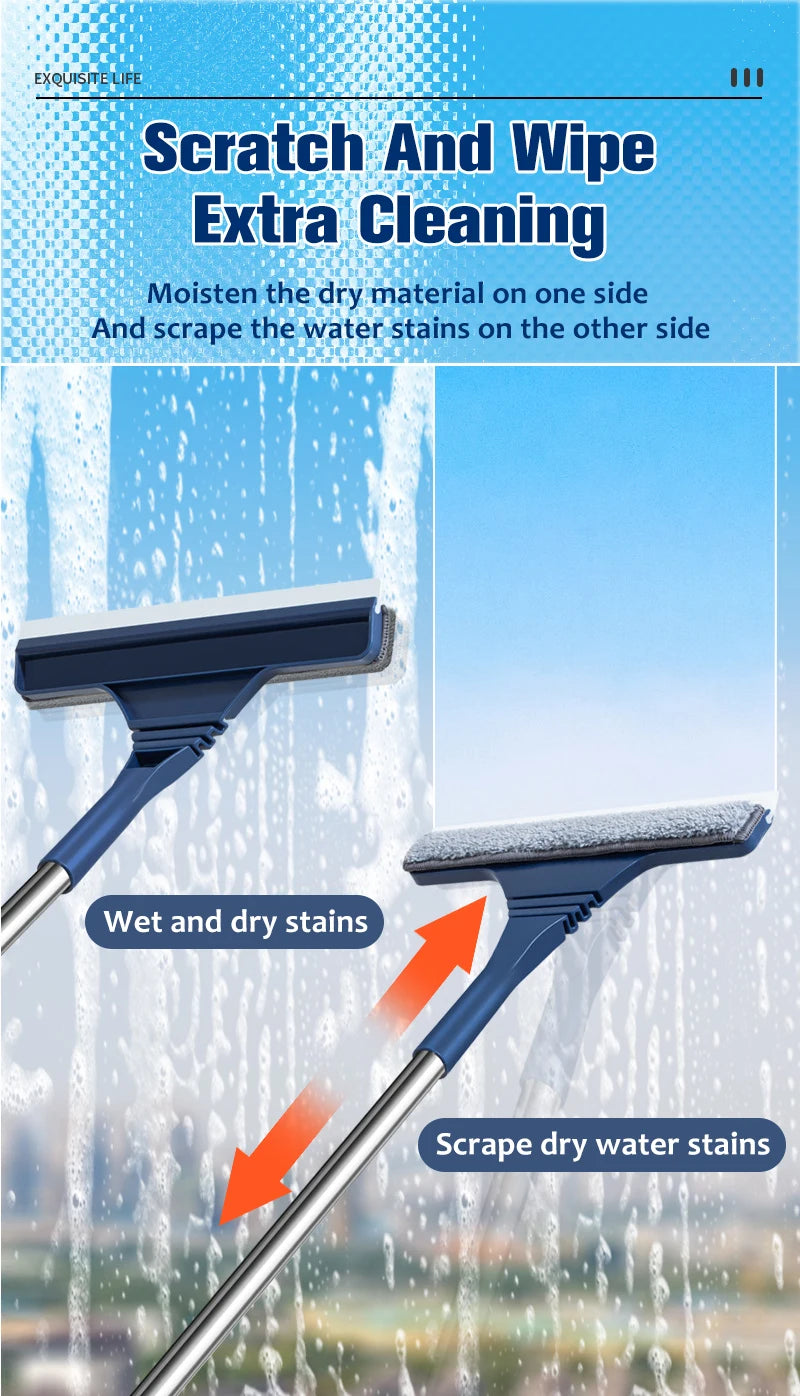 2 in 1 Fensterputzer