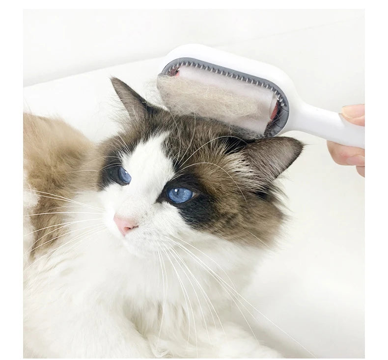 3-in-1 Katzenbürste  für die Haarentfernung